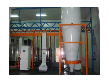 Cyclone Powder Coating Booth