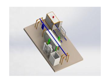 Semi Automatic Electrostatic Coating Line