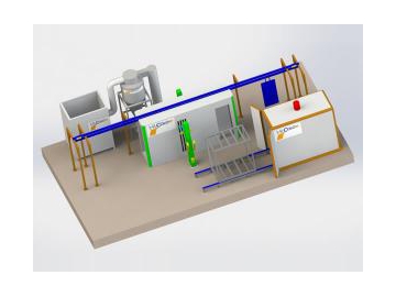 Semi Automatic Electrostatic Coating Line