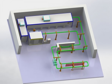 Electrostatic Powder Coating Production Line