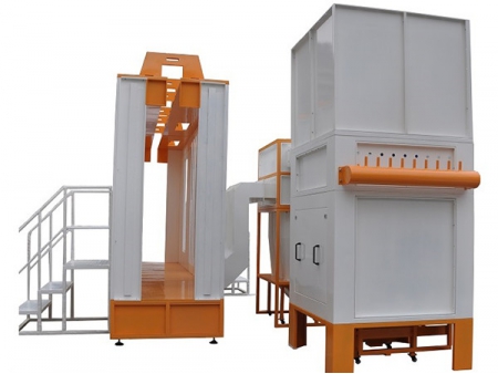 Multi Cyclone Powder Coating Booth