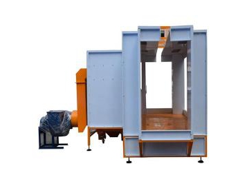 Tunnel Powder Coating Booth COLO-S-3145