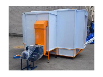 Tunnel Powder Coating Booth COLO-S-3145