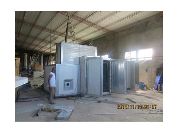 Gas Fired Curing Oven