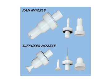 Parker Ionics Powder Coating Nozzles