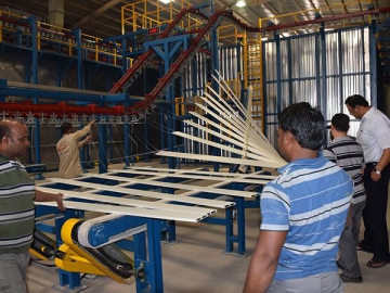 Automatic Powder Coating Line