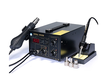 YIHUA-852/852D/852D  Series 2 in 1 Hot Air Rework Station with Soldering Iron