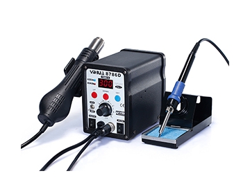 YIHUA-8786D/8786D upgrade version/8786D-I Hot Air Rework Station with Soldering Iron