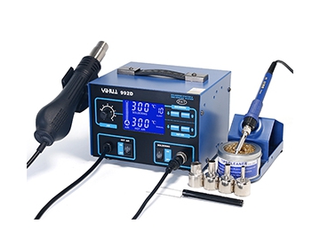 YIHUA-992D/992D  2 in 1 LCD SMD Hot Air Rework Station with Soldering Iron