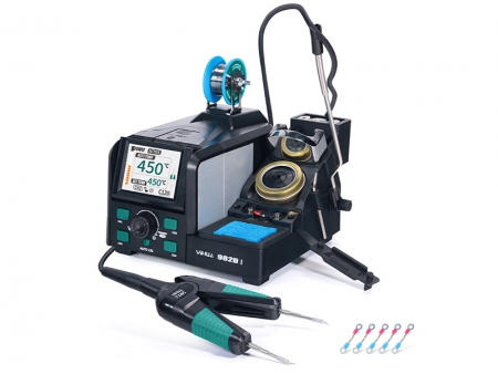 YIHUA 982D I Desoldering Rework Soldering Station with Adjustable Micro Tweezer
