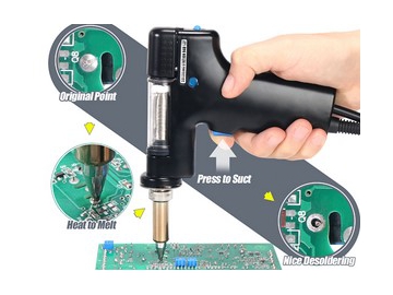 4 In 1 Desoldering Soldering Iron Rework Station with Hot Air Gun Sucker / Tin Gun Suction Pen, Item WEP-948-II