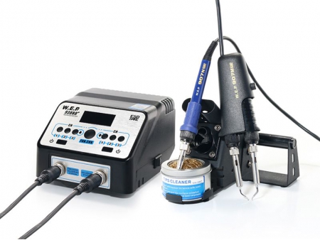 Upgrade Version SMD Hot Tweezer Soldering Station, Item WEP-938BD 