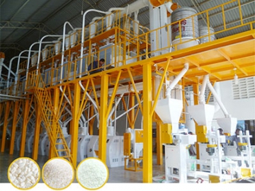 Maize Flour Milling Plant with Pneumatic Roller Mill