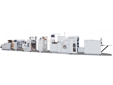 SBH150B DC01 TM01  Roll Fed Square Bottom Paper Bag Machine  (Window Die Cutting & Film Patching)