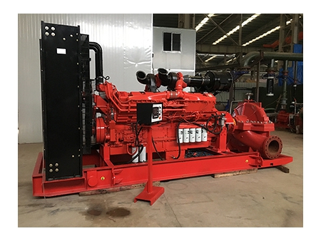 Diesel Water Pump for Mine Dewatering in Ghana