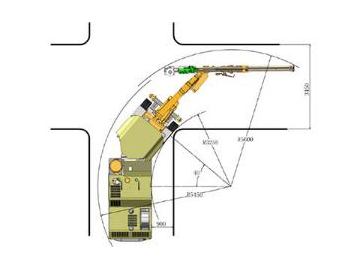 KJ 313 Hydraulic Top Hammer Drilling Jumbo