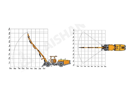 KQ311 Hydraulic Scaling Rock Drill Rig