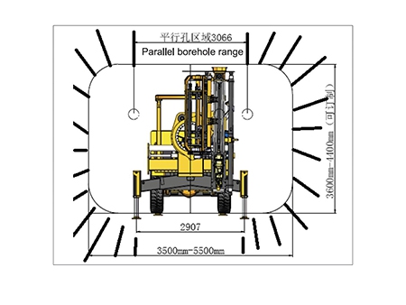 KS311 Hydraulic Longhole Drilling Rig