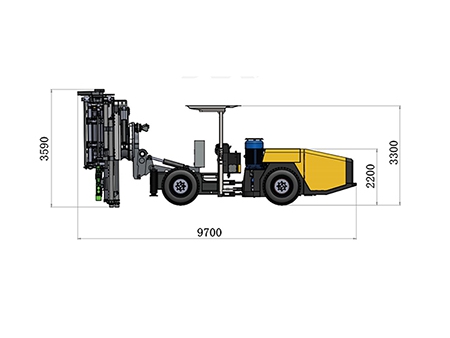 KS311 Hydraulic Longhole Drilling Rig