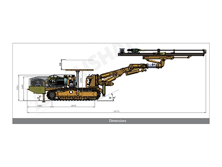 KJ310 Hydraulic Tunneling Drilling Rig