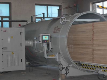 Vacuum Kiln, 30 Cube Vacuum Dryer Machine  For Wood Redrying