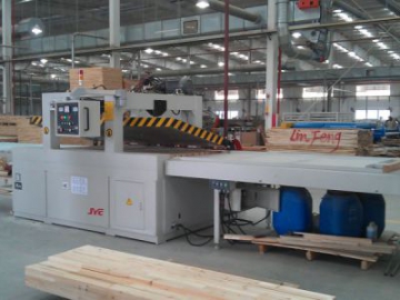 RF Press, HF Board Joining Machine  Edge Gluer of Conveyor Type