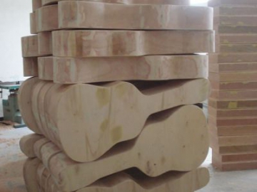 Radio Frequency Press  Curved Plywood Press