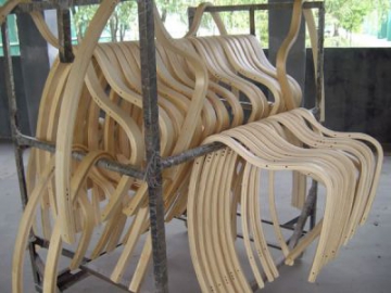 Radio Frequency Press  Curved Plywood Press
