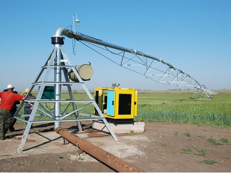 Center Pivot Irrigation System  (Fixed Pivot)