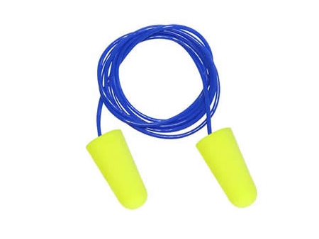 Corded Foam Earplug, EC-1003A-C PU Earplug