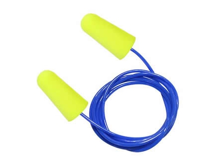 Corded Foam Earplug, EC-1003A-C PU Earplug