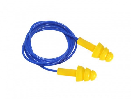 Silicone Metal Detectable Earplug, EC-2001C Reusable Earplug