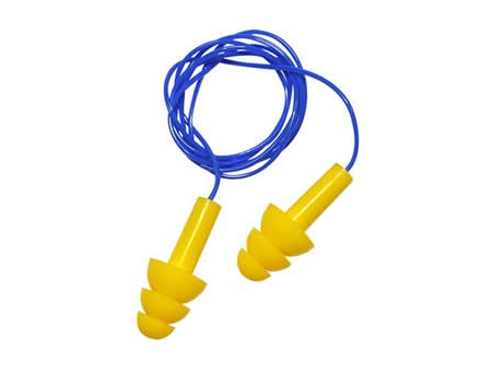 Silicone Metal Detectable Earplug, EC-2001C Reusable Earplug