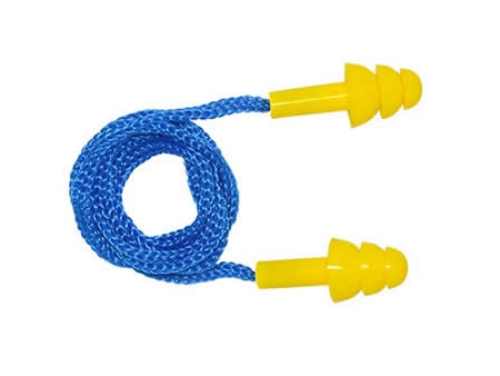 Silicone Metal Detectable Earplug, EC-2001C Reusable Earplug