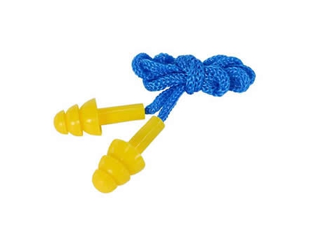 Silicone Metal Detectable Earplug, EC-2001C Reusable Earplug