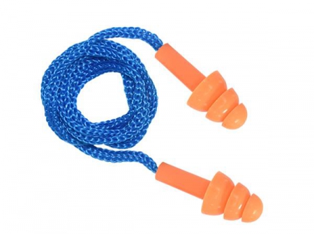 Silicone Metal Detectable Earplug, EC-2001C Reusable Earplug