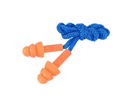 Silicone Metal Detectable Earplug, EC-2001C Reusable Earplug