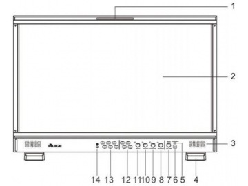 TL-B2400HD Desktop 23.8 Inch Broadcast Monitor, LCD Monitor