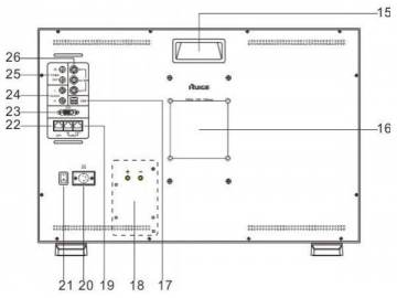 TL-B2400HD Desktop 23.8 Inch Broadcast Monitor, LCD Monitor