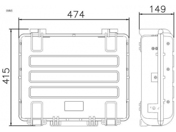 More-173 17.3 Inch Carry-On Monitor, LCD Monitor