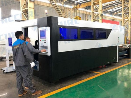 1kW IPG Fiber Laser CNC Aluminum Cutting Machine