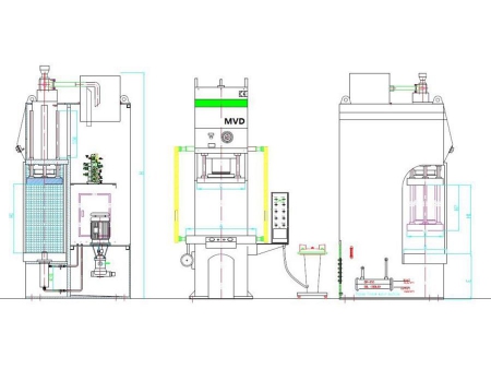 C-Frame High Speed Hydraulic Press