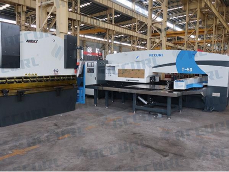 50 Ton CNC Sheet Metal Turret Punching Machine