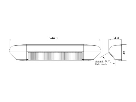 Awning Entrance Lamp/Vehicle Side Light