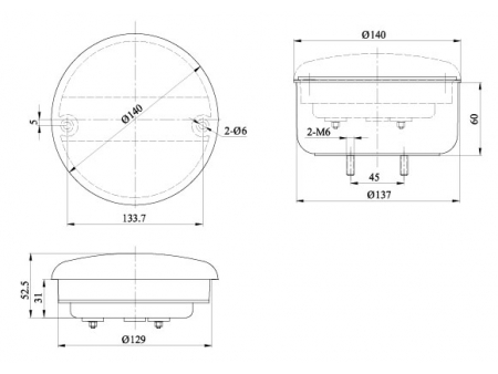 LED Reverse Light