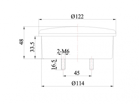 LED Rear Combination Lamp (Fog/Reverse)