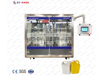 1L-5L Pesticide Servo Piston Filling Machine