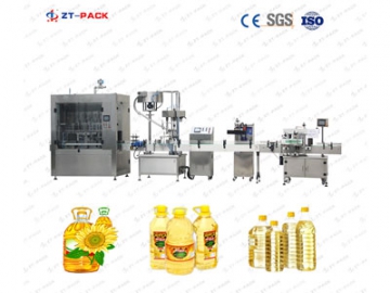 1L-5L Edible Cooking Oil Filling Line