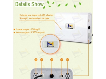 100-200mg/h Mini Ozone Generator