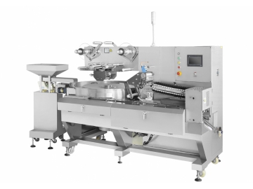 Flow Wrapping Machine, HFFS Wrapper, DXD-1600 Type Flow Pack Packaging Equipment